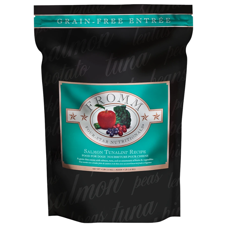 Fromm Four-Star Grain-Free Salmon Tunalini Dog Food 3 Fromm Four-Star Grain-Free Salmon Tunalini Dog Food