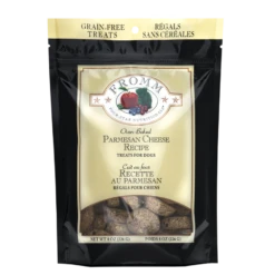 Fromm Four-Star Nutritionals Grain-Free Parmesan Cheese Recipe Dog Treats, 8-oz Bag