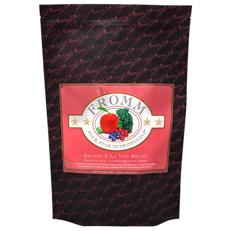 Fromm Four-Star Salmon A La Veg Dog Food 3 Fromm Four-Star Salmon A La Veg Dog Food