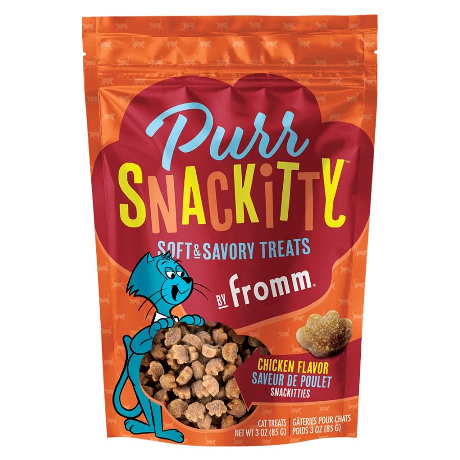 Fromm Purrsnackitty Chicken Soft Cat Treats 3 Oz 3 Fromm Purrsnackitty Chicken Soft Cat Treats 3 Oz