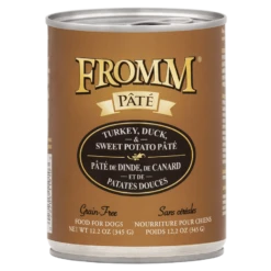 Fromm Turkey, Duck & Sweet Potato Pate Grain-Free Canned Dog Food 12.2oz