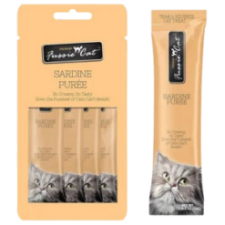 Fussie Cat Puree Cat Treats Sardine