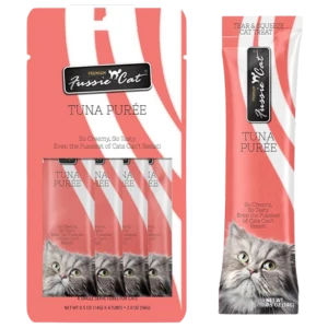 Fussie Cat Puree Cat Treats Tuna In Aspic 3 Fussie Cat Puree Cat Treats Tuna In Aspic