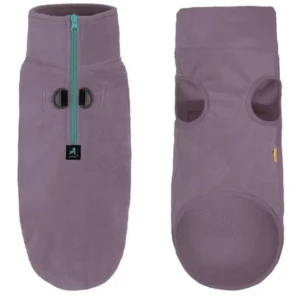 Gooby Half Zip-Up Fleece Vest Violet 3 Gooby Half Zip-Up Fleece Vest Violet