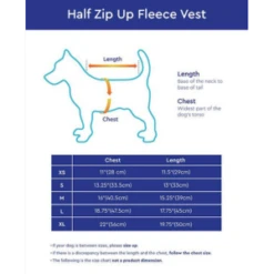 Gooby Half Zip-Up Fleece Vest Violet 11 Gooby Half Zip-Up Fleece Vest Violet -Mutts And Co-us GoobyHalfZip UpFleeceVest 63148641 b645 4546 9443 f06cd49f9f52