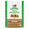 Greenies Pill Pockets Canine Peanut Butter Flavor Dog Treats, 30 Capsules -Mutts And Co-us GreeniesPillPocketsCaninePeanutButterFlavorDogTreats 30Capsules