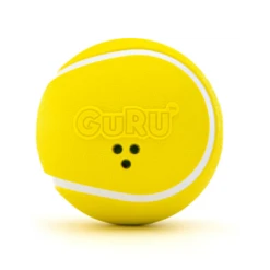 Guru Giggling Tennis Ball Dog Toy, Large