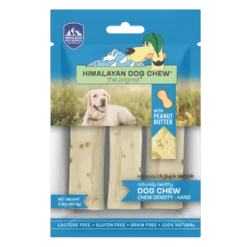 Himalayan Peanut Butter Flavor Chew Dog Treats