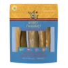 Honey I'm Home 6" Buffalo Collagen Rolls Natural Honey Coated Chews Grain-Free Dog Treats 3 Pk
