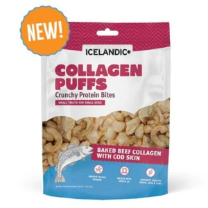 Icelandic+ Beef Collagen Puffs Bites With Cod Skin For Dogs 3 Icelandic+ Beef Collagen Puffs Bites With Cod Skin For Dogs