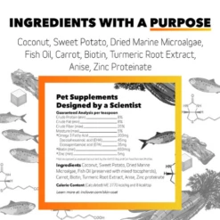 InClover Skin & Coat Supplement For Dogs + Cats (BioRadiant) 100g -Mutts And Co-us InCloverSkin CoatSupplementforDogs Cats BioRadiant 3