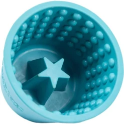 Innovative Pet Products Lickimat Yogie Mat Treat Dispenser Turquoise For Dogs