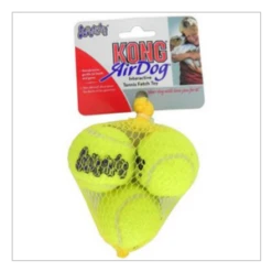 KONG AirDog Squeakair Balls Packs Dog Toy 3pk Small