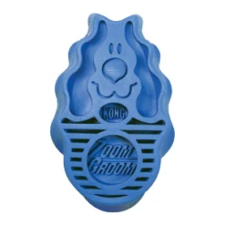 KONG Dog ZoomGroom Multi-Use Brush -Mutts And Co-us KONGDogZoomGroomMulti UseBrushBoysenberryProduct