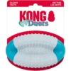 KONG Duets Dental Football Dog Toy M/L 1 KONG Duets Dental Football Dog Toy M/L -Mutts And Co-us KONGDuetsDentalBallDogToyML