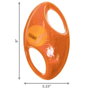 KONG Jumbler Football Dog Toy 4 KONG Jumbler Football Dog Toy - Image 2