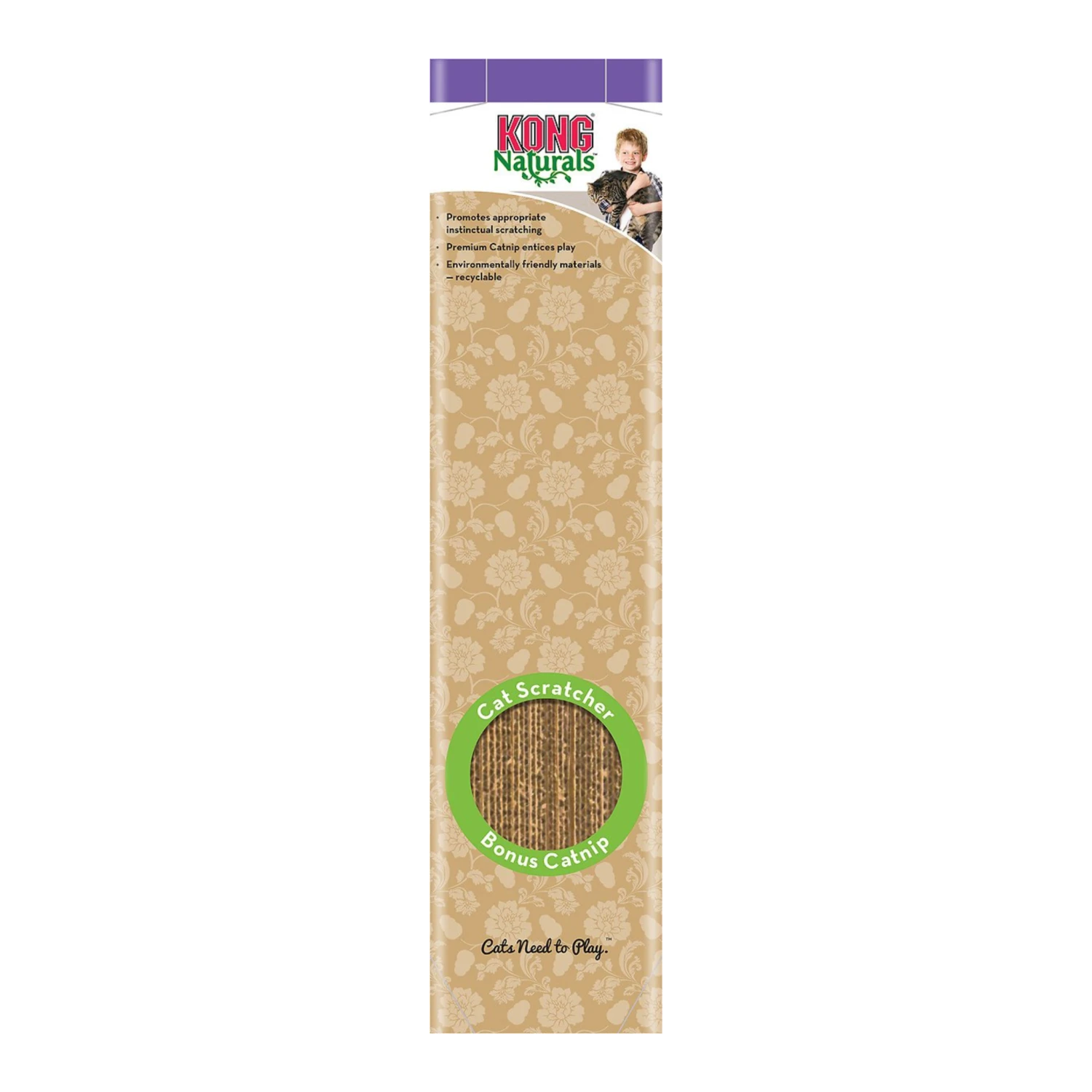 KONG Naturals Cat Scratcher, Single 3 KONG Naturals Cat Scratcher, Single