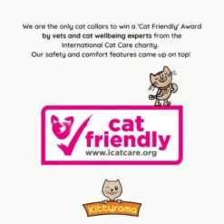 Kittyrama Vet & Cat Expert Approved Cat Collar Saffron 9 Kittyrama Vet & Cat Expert Approved Cat Collar Saffron -Mutts And Co-us KittyramaVet CatExpertApprovedCatCollarSaffron4