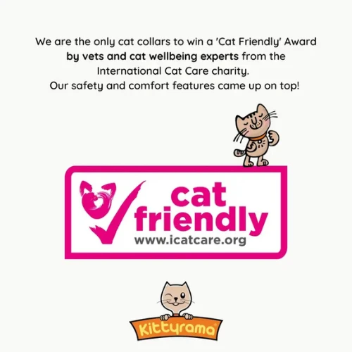 Kittyrama Vet & Cat Expert Approved Cat Collar Saffron 6 Kittyrama Vet & Cat Expert Approved Cat Collar Saffron - Image 4