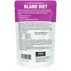 Koha Limited Ingredient Wet Bland Diet Beef & White Rice Recipe For Dogs 12.5 Oz Pouch 7 Koha Limited Ingredient Wet Bland Diet Beef & White Rice Recipe For Dogs 12.5 Oz Pouch -Mutts And Co-us KohaLimitedIngredientWetBlandDietBeef WhiteRiceRecipeforDogs12.5ozPouch4