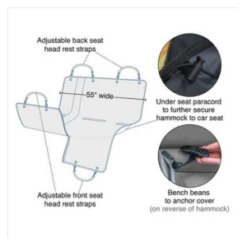 Kurgo Rover Hammock Car Seat Cover Black 12 Kurgo Rover Hammock Car Seat Cover Black -Mutts And Co-us KurgoRoverHammockCarSeatCoverCharcoal 2 ea50043f e402 49b1 b910 4be81c6b8ee5