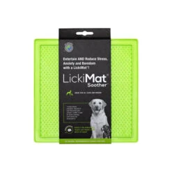 Innovative Pet Products Lickimat Soother Slow Feeder Mat For Dogs -Mutts And Co-us LMSootherGreenDog 570x570 crop top 552ee242 b0f7 4a26 a1d7 975647d705d4