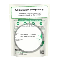 Open Farm Better Biscuits Dog Treats Turkey & Oatmeal 8 Oz 9 Open Farm Better Biscuits Dog Treats Turkey & Oatmeal 8 Oz -Mutts And Co-us LabelBackOpenFarmBetterBiscuitsDogTreatsTurkey Oatmeal8oz