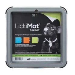 Innovative Pet Products Lickimat Indoor Keeper Gray