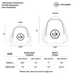 Little Earth Products NCAA Ohio State Buckeyes Pet Mini Backpack -Mutts And Co-us LittleEarthProductsNCAAOhioStateBuckeyesPetMiniBackpack