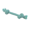 Mammoth Flossy Chews Extra Fresh 2 Knot Bone Small 9" Dog Toy -Mutts And Co-us MammothExtraFresh2KnotBoneSmall9DogToy