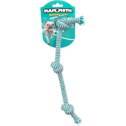Mammoth Flossy Chews Extra Fresh 3 Knot Tug Dog Toy