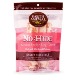 Earth Animal No-Hide Salmon Chew 2PK -Mutts And Co-us MediumBackEarthAnimalNo HideSalmonChew2PK 1