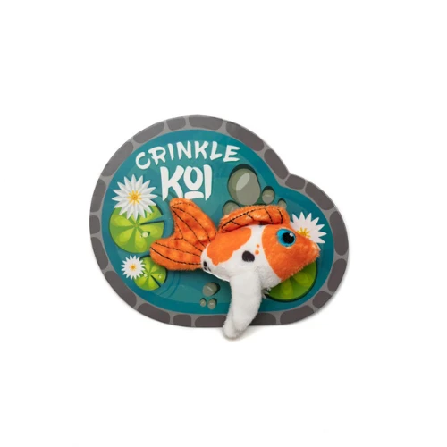 Meowbox Catnip Crinkle Koi Cat Toy 3 Meowbox Catnip Crinkle Koi Cat Toy