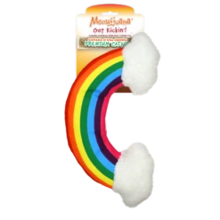 Meowijuana Get Kickin' Refillable Rainbow Kicker Catnip Cat Toy