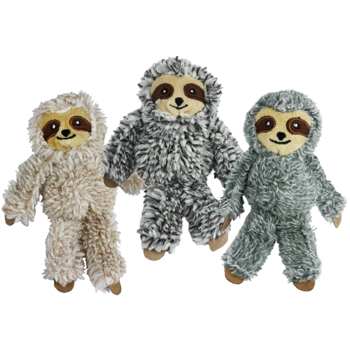 Multipet Cat Sloth Catnip Toy, Assorted 4 Multipet Cat Sloth Catnip Toy, Assorted - Image 2