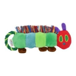 Multipet Pet EC Hungry Caterpillar Tug Plush Small Dog Toy 9"