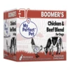 My Perfect Pet Boomer's Chicken & Beef Blend Gently Cooked Dog Food 4 Lbs
