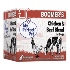 My Perfect Pet Boomer's Chicken & Beef Blend Gently Cooked Dog Food 4 Lbs