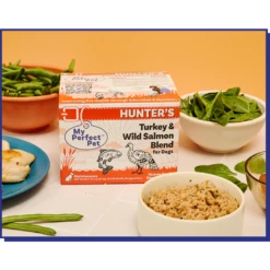 My Perfect Pet Hunter's Turkey & Salmon Blend Gently Cooked Dog Food 4 Lbs -Mutts And Co-us MyPerfectPetHunter sTurkey SalmonBlendGentlyCookedDogFood4lbs 2