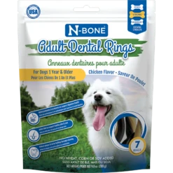 NPIC N-Bone Adult Dental Rings Chicken Flavor 7pk