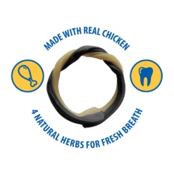NPIC N-Bone Adult Dental Rings Chicken Flavor 7pk 8 NPIC N-Bone Adult Dental Rings Chicken Flavor 7pk -Mutts And Co-us NPICN BoneAdultDentalRingsChickenFlavor7pk 1