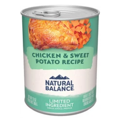 Natural Balance Limited Ingredient Diets Chicken & Sweet Potato Formula Canned Dog Food 13oz -Mutts And Co-us NaturalBalanceLimitedIngredientDietsChicken SweetPotatoFormulaCannedDogFood13oz 1