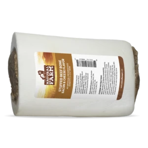 Natural Farm Bacon & Cheese Filled Bones Dog Treats 3 Natural Farm Bacon & Cheese Filled Bones Dog Treats