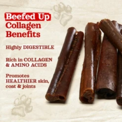 Natural Farm Bully Wrapped Collagen Stick 6" 16 Natural Farm Bully Wrapped Collagen Stick 6" -Mutts And Co-us NaturalFarmBullyWrappedCollagenStick