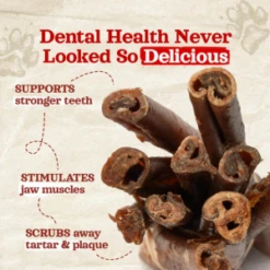 Natural Farm Bully Wrapped Collagen Stick 6" 15 Natural Farm Bully Wrapped Collagen Stick 6" -Mutts And Co-us NaturalFarmBullyWrappedCollagenStick 2