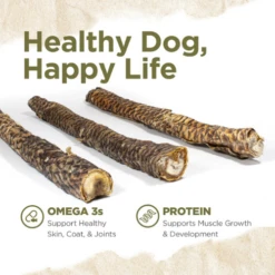 Natural Farm Power Fish Stick Dog Treat 6" -Mutts And Co-us NaturalFarmPowerFishStickDogTreat65