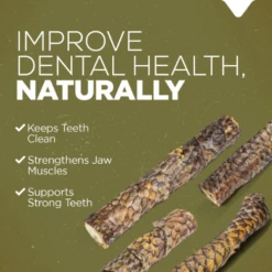 Natural Farm Power Fish Stick Dog Treat 6" -Mutts And Co-us NaturalFarmPowerFishStickDogTreat66