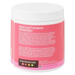 Nature's Logic Dehydrated Pork Bone Broth Dog & Cat Food Topper, 6-oz Tub 6 Nature's Logic Dehydrated Pork Bone Broth Dog & Cat Food Topper, 6-oz Tub -Mutts And Co-us Nature sLogicDehydratedPorkBoneBrothDog CatFoodTopper 6 oztubback