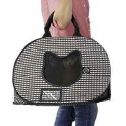Necoichi Ultralite Pop-Up Cat Carrier Black 20 Necoichi Ultralite Pop-Up Cat Carrier Black -Mutts And Co-us NecoichiUltralitePop UpCatCarrierBlack 1