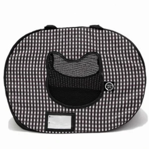 Necoichi Ultralite Pop-Up Cat Carrier Black 4 Necoichi Ultralite Pop-Up Cat Carrier Black - Image 2